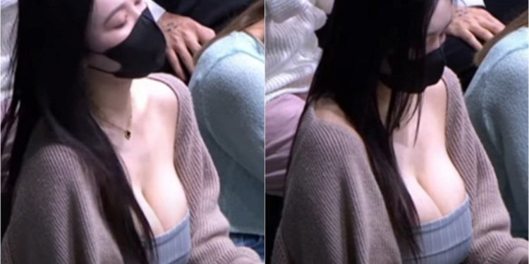 Masked Hot Girl Sparks Buzz at Basketball Game, Fans Rush to Uncover Her Identity