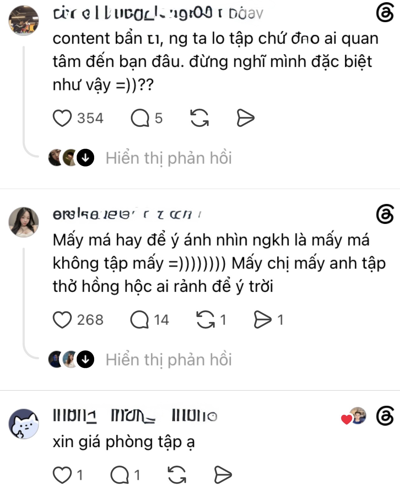Comments criticizing gym's privacy claims