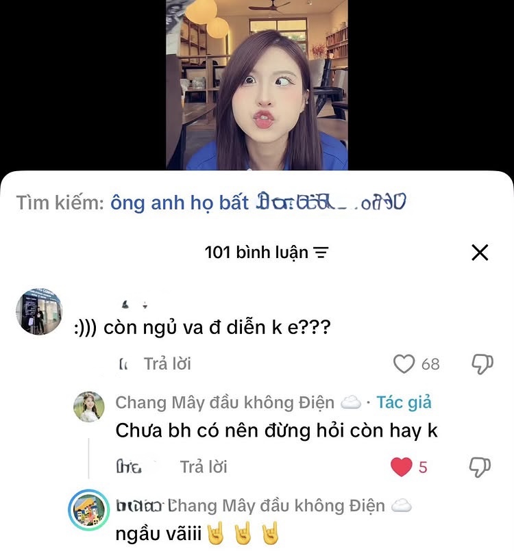 Chang Mây's response to rumors