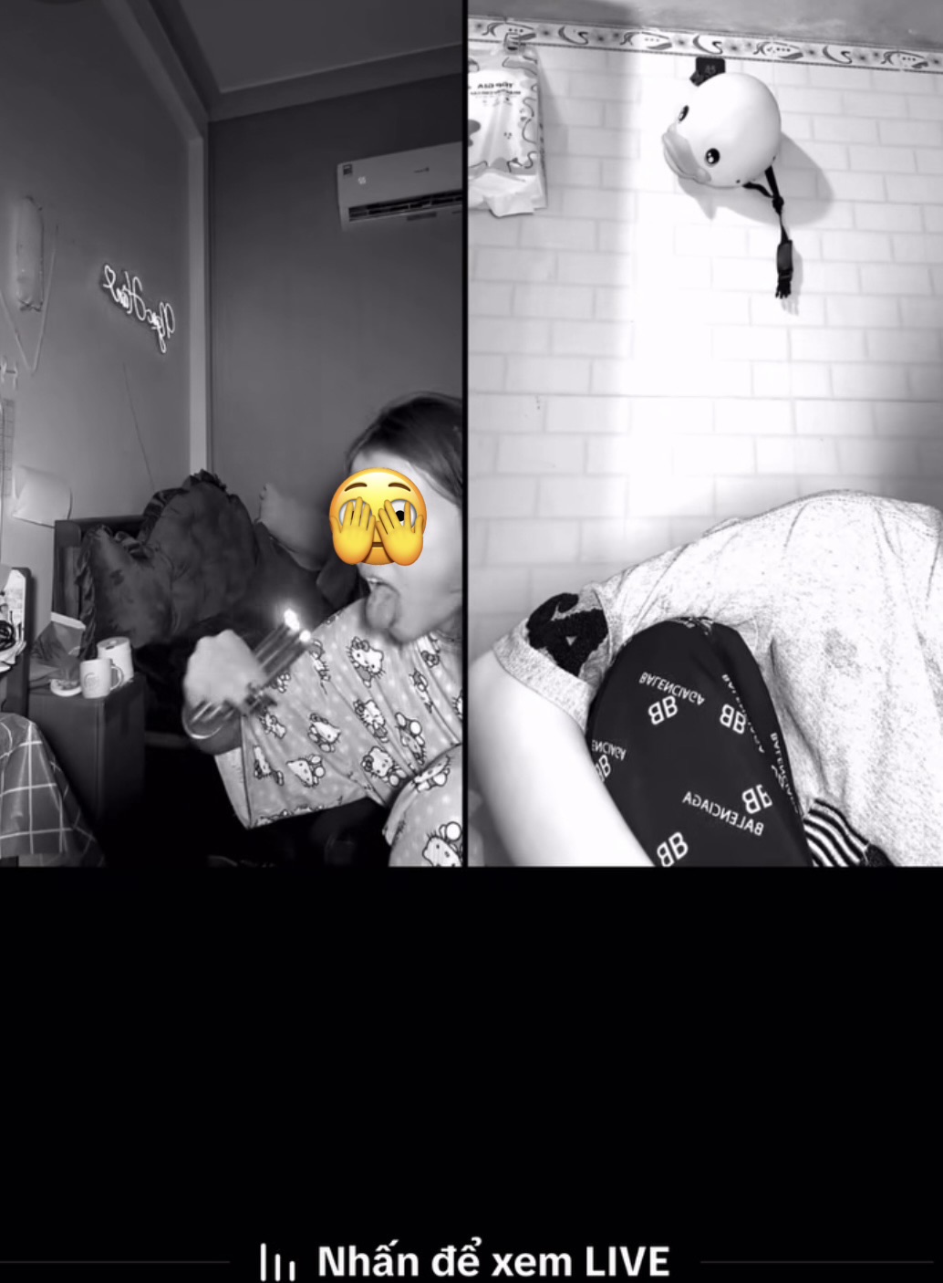 16-Year-Old Licks Burning Candle on Livestream for PK Punishment 1 Young girl licking burning candle on livestream