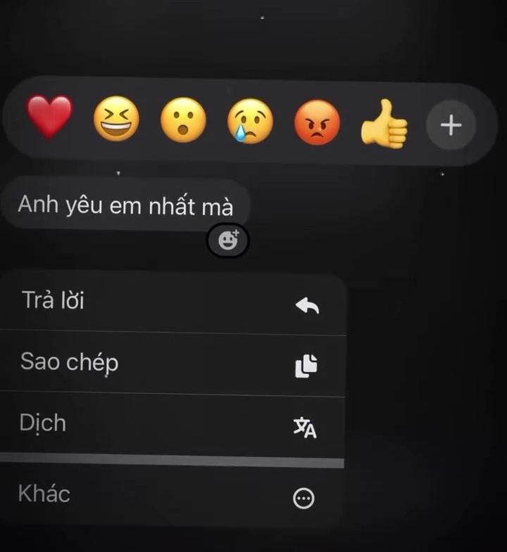 Boyfriend's message 'I love you the most'
