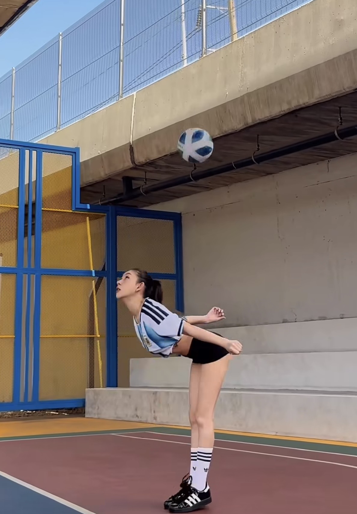 Impressive athletic skills