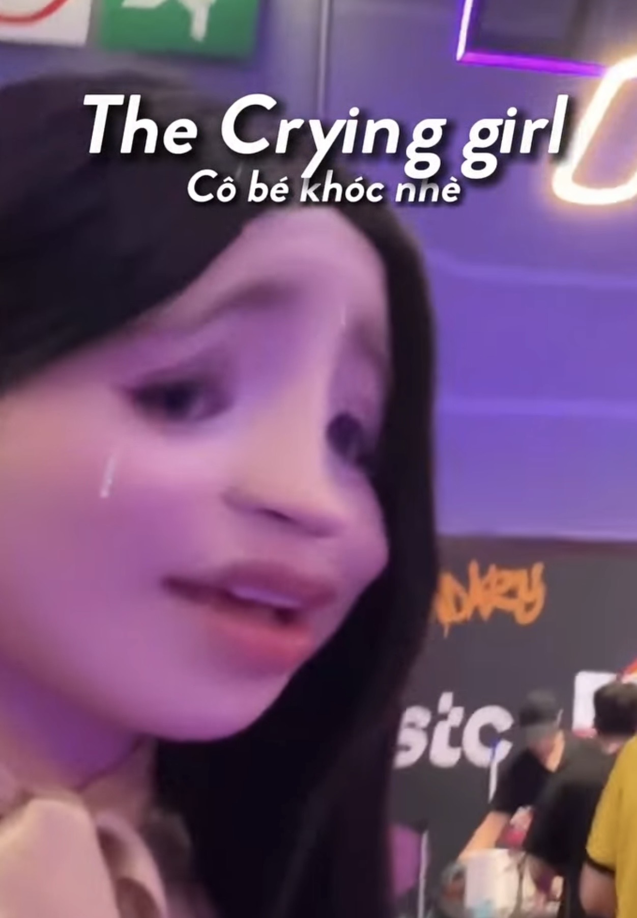 Mai Dora’s Tearful Moment Turns Into International Meme 3 Mai Dora tearing up in the crowd