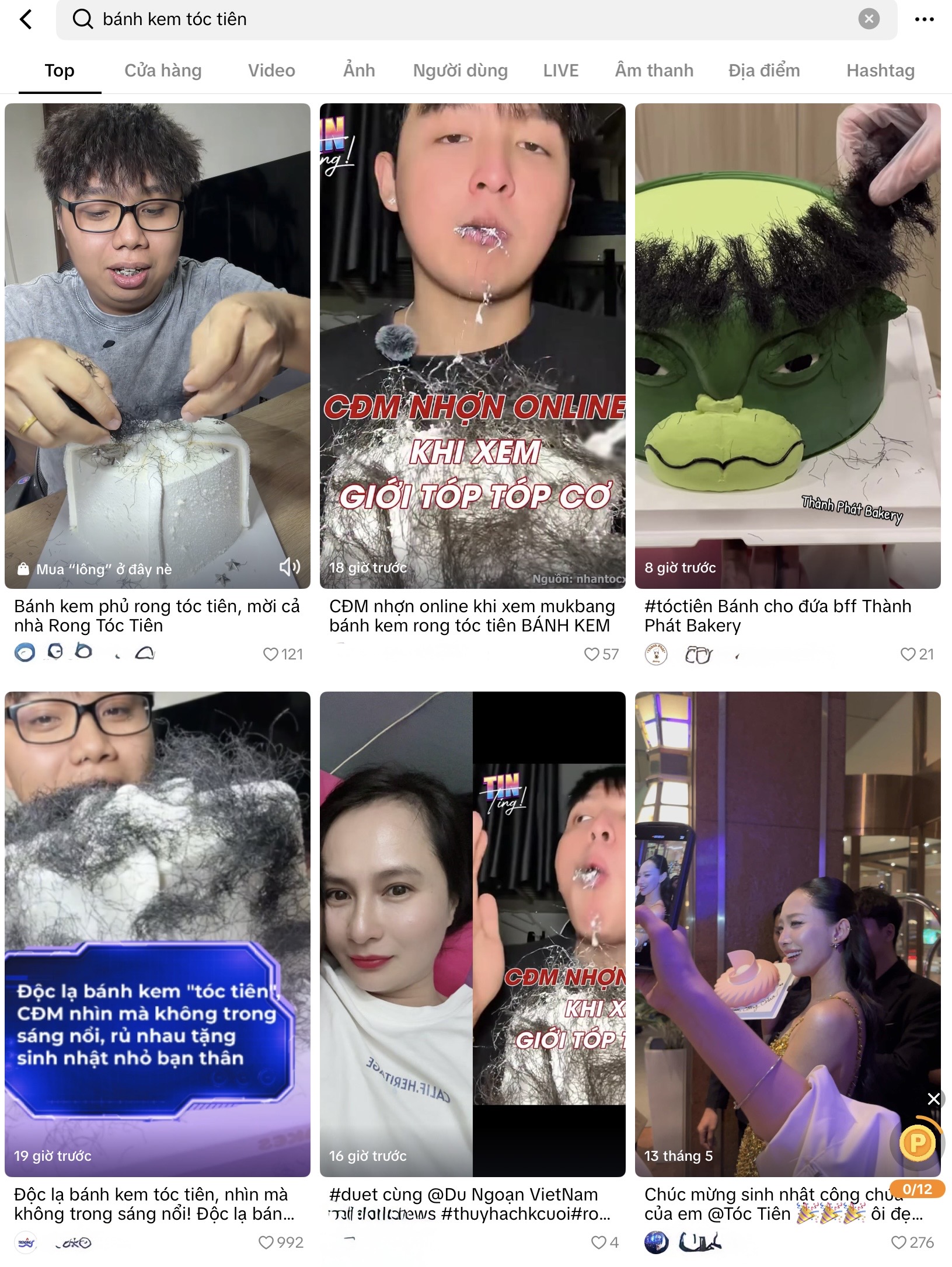 The Creepiest Cake Trend Taking Over TikTok 2 Close-up of fairy hair seaweed strands