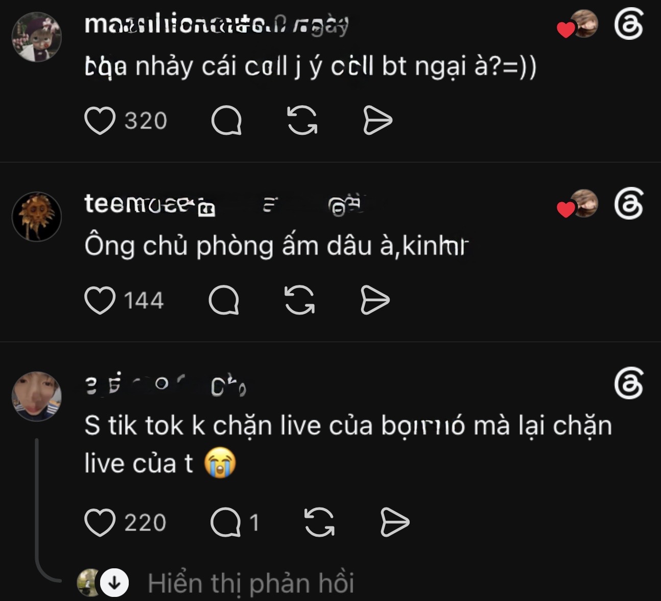 Concerned TikTok users react