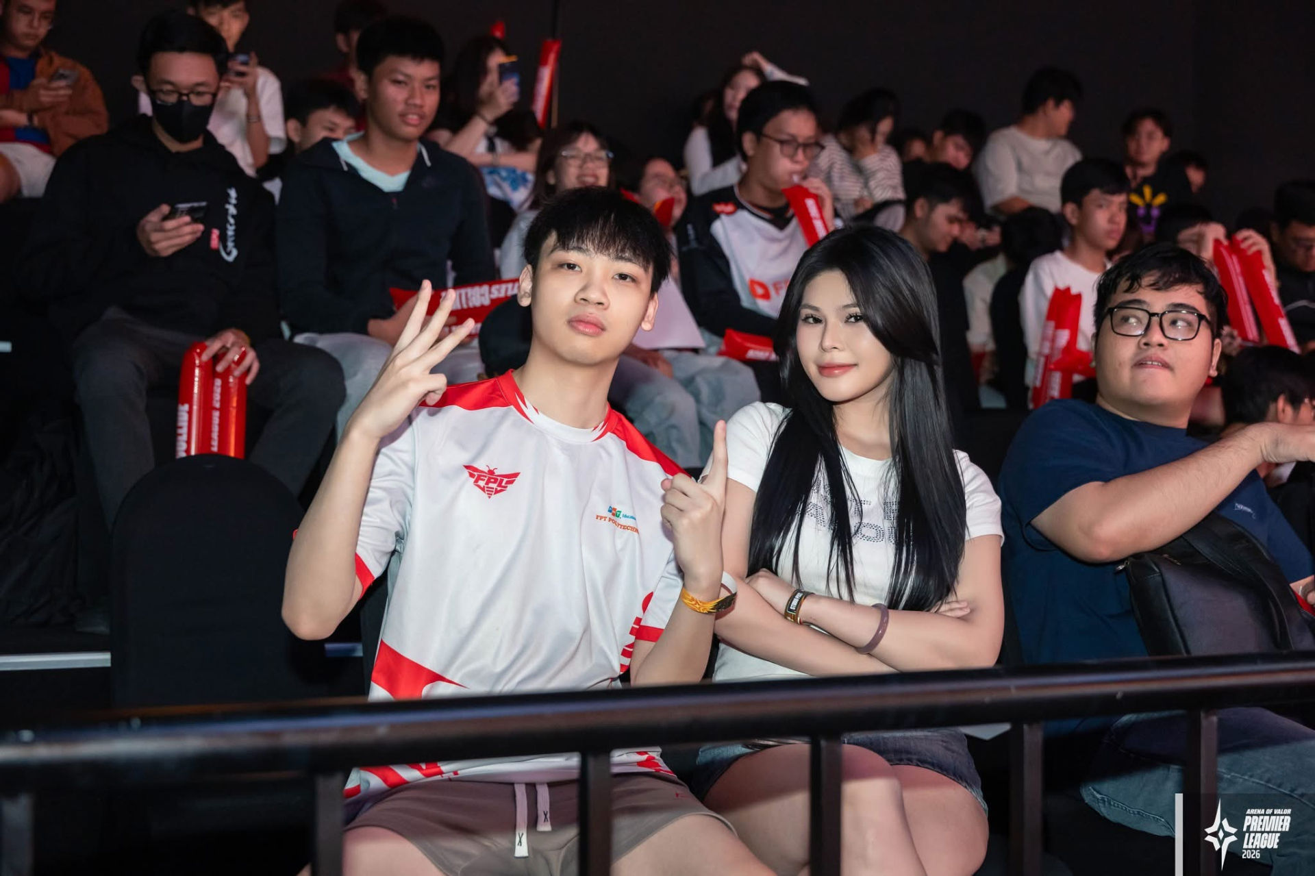 BirdLB and Kim Ngan Reunite at APL Arena 1 BirdLB and Kim Ngan sitting together at APL