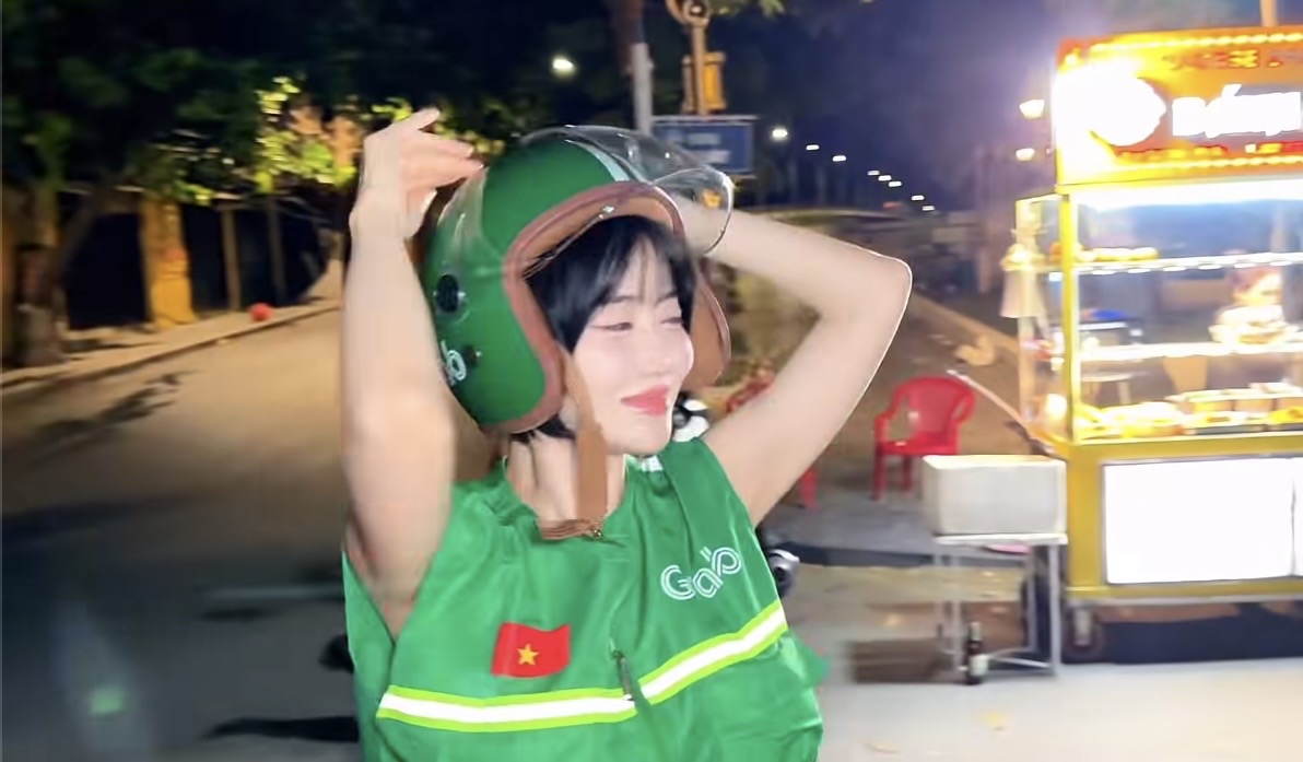 DJ Soda Rocks Hoi An in Grab Driver Outfit 4 DJ Soda enjoying her time in Hoi An