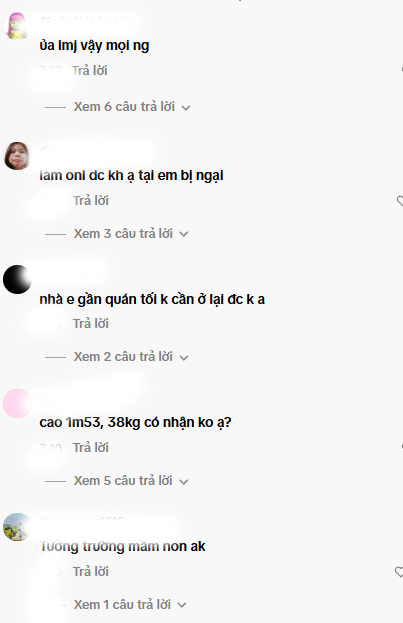 Sarcastic comments on massage TikTok