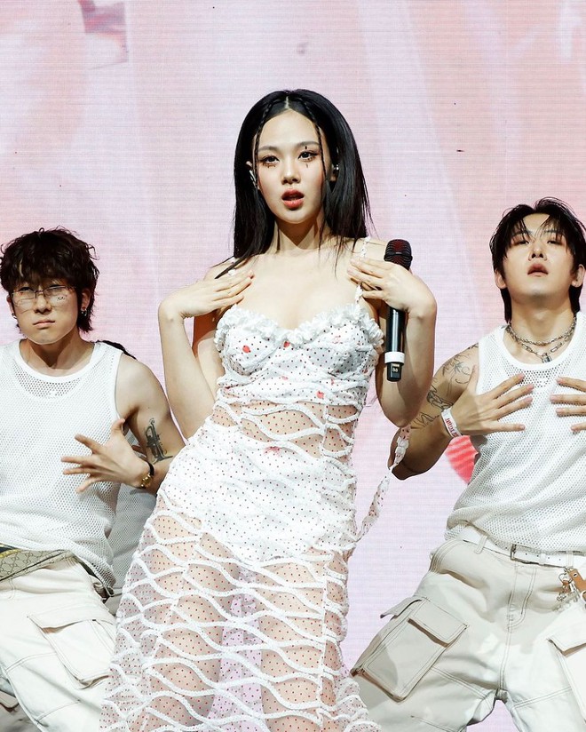 BIBI Sparks Debate with Controversial WATERBOMB Performance 6 BIBI has collaborated with 88rising and performed at Coachella